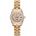 1:1 Swiss Rolex DateJust Diamond Dial Gold 622023