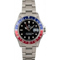 Certified Rolex GMT Master II Ref 16710 'Pepsi' Bezel Insert JW0169