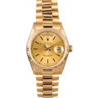 Imitation AAAAA Rolex President 18038 Yellow Gold Day-Date JW2309