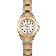 Rolex Yachtmaster Ladies 18k Gold & Steel 69623 JW0631